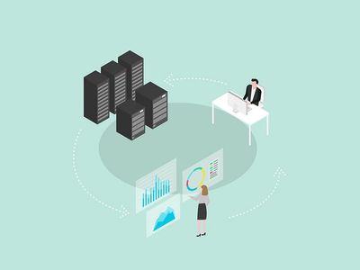 2.5D簡約扁平風(fēng)格在大數(shù)據(jù)處理與智能應(yīng)用中的視覺表達(dá)